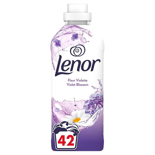 Lenor - Wasverzachter - Vloeibaar - 24h Odor Defense - Violet Bloesem - 42Wb/882ml