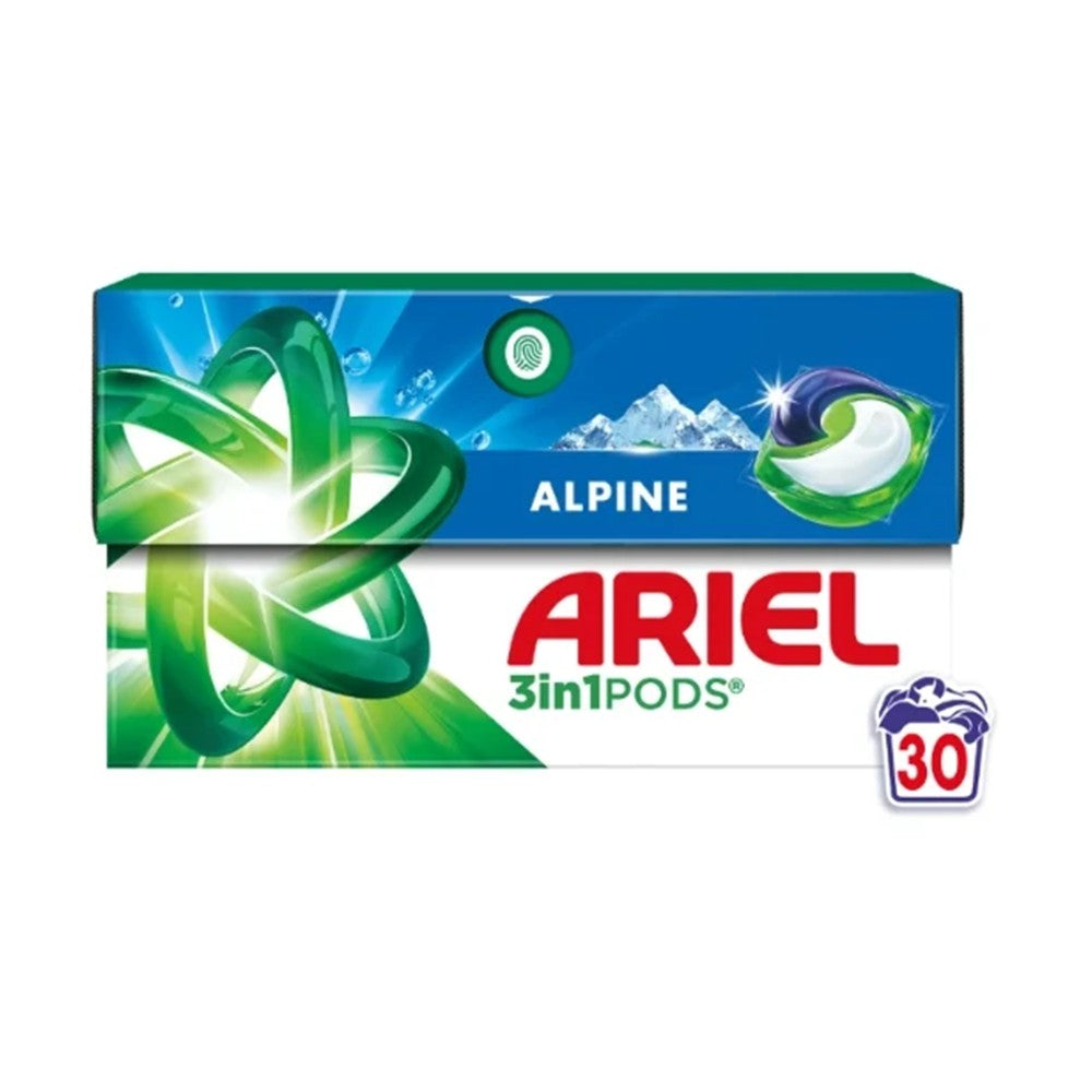 Ariel - Wasmiddel - Pods - 3in1 - Alpine - 30Wb/546g