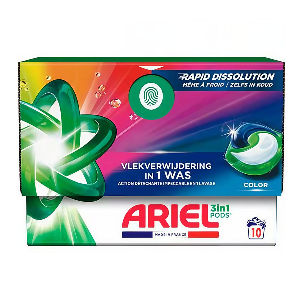 Ariel - Wasmiddel - Pods - Rapid Dissolution - Color - 10Wb/173g