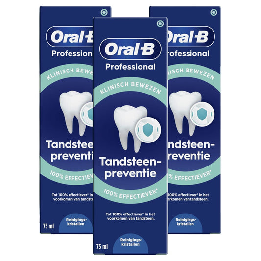 Oral B - Tandpasta - Professional - Tandsteen Preventie - 3x75ml