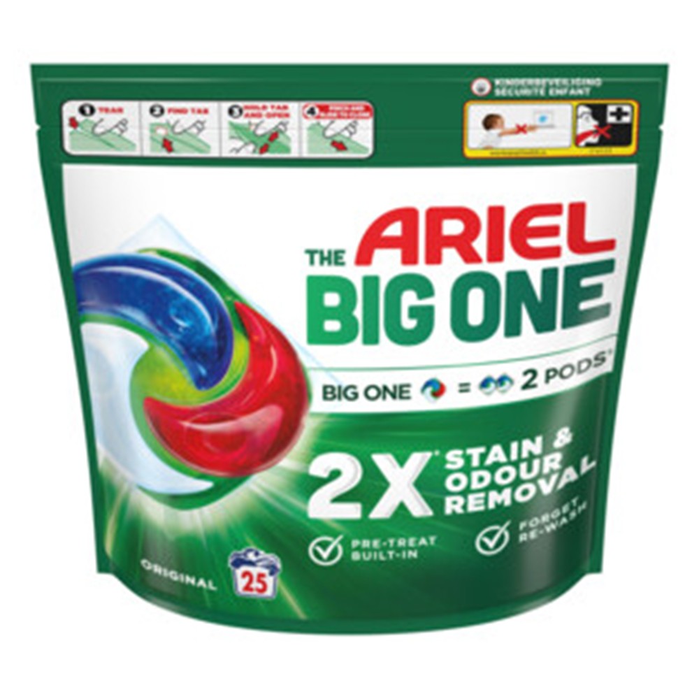 Ariel - Wasmiddel - Pods - Original - The Big One - 25Wb/907.5g