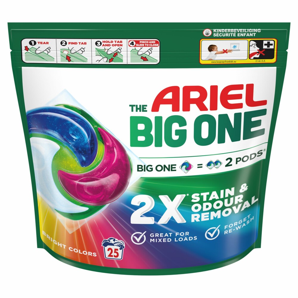 Ariel - Wasmiddel - Pods - The Big One - Color - 25Wb/907.5g