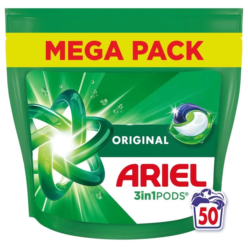 Ariel - Wasmiddel - Pods - Original - 3in1 - 50Wb/910g
