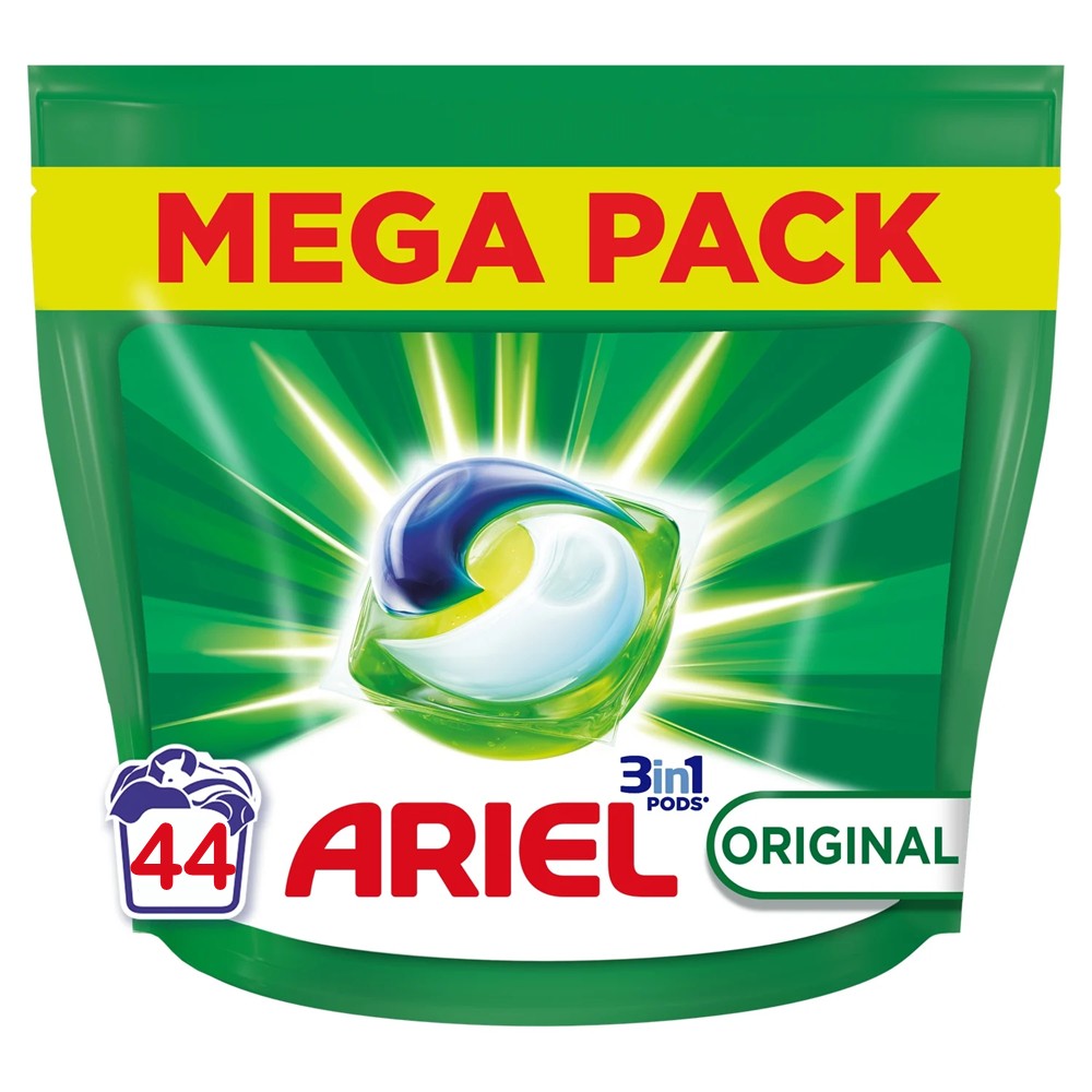 Ariel - Wasmiddel - Pods - 3in1 Pods - Original - 44Wb/800.8g