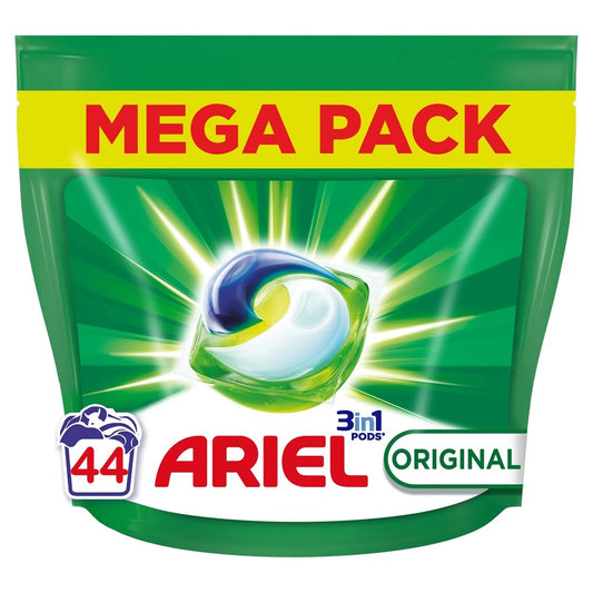 Ariel - Wasmiddel - Pods - 3in1 Pods - Original - 44Wb/800.8g