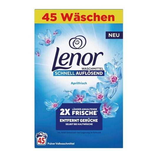 Lenor - Wasmiddel - Poeder - April Fresh - 45Wb/2475g