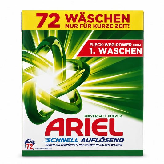 Ariel - Wasmiddel - Waspoeder - Universal+ - 72Wb/3960g