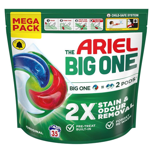 Ariel - Wasmiddel - Pods - Original - The Big One - 35Wb/1270.5g