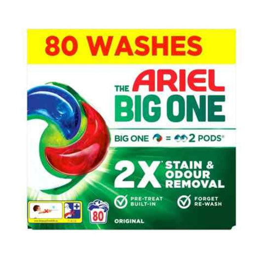 Ariel Original - Wasmiddel - Pods - The Big One Laundry Pods - 80Wb/80stuks