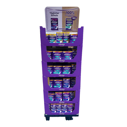 Always - Display - Inlegkruisjes - 9 Assortimenten - 107 Stuks