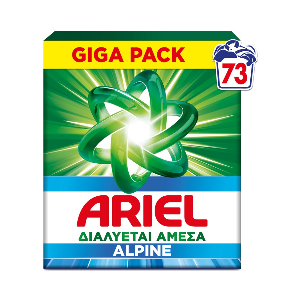 Ariel - Wasmiddel - Waspoeder - Alpine - 73Wb/4745g