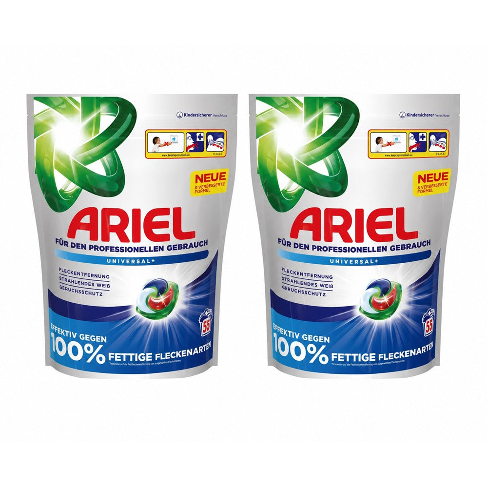 Ariel - Wasmiddel - Pods - Professional - Universal+ - 2x50Wb/1055g