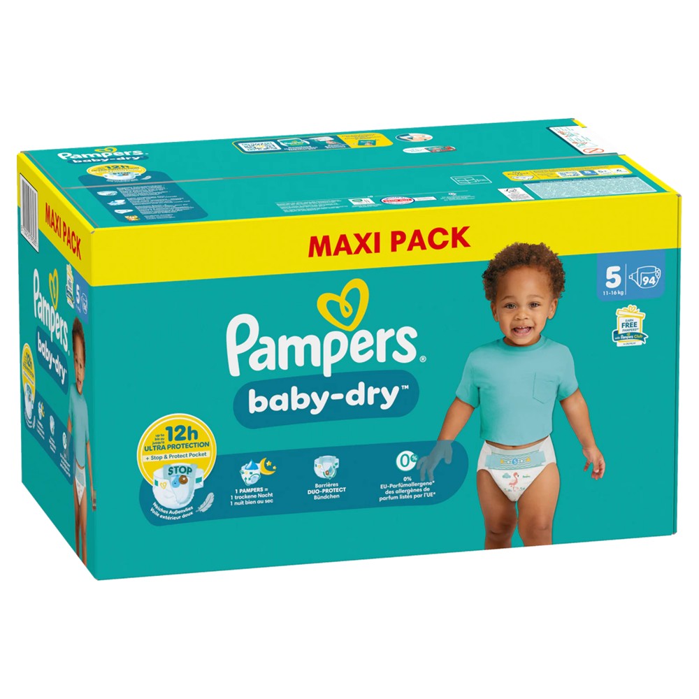 Pampers Baby-Dry - Luiers - Size 5 - 11-16kg - 94 Stuks
