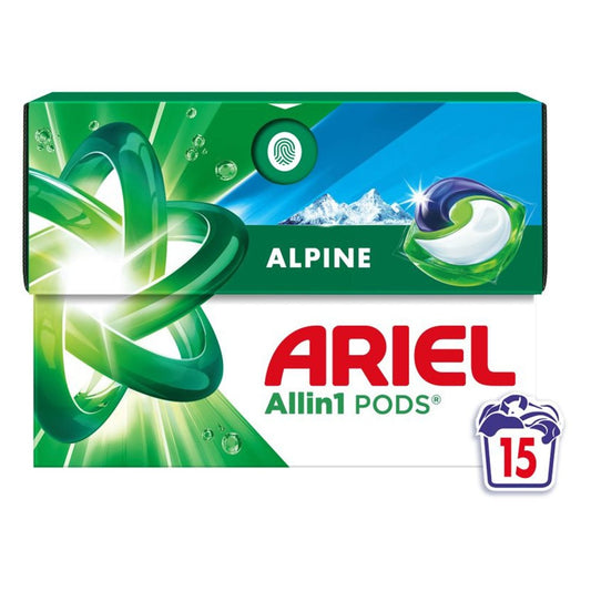Ariel - Wasmiddel - Pods - Allin1 - Alpine - 15Wb/286.5g