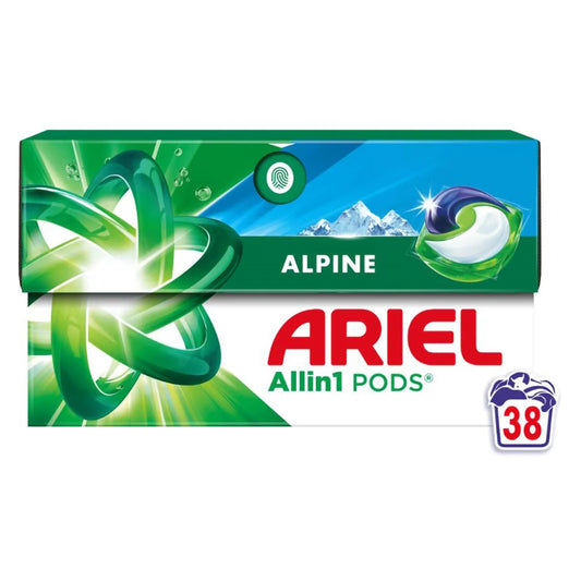 Ariel - Wasmiddel - Pods - Allin1 - Alpine - 38Wb/725.8g
