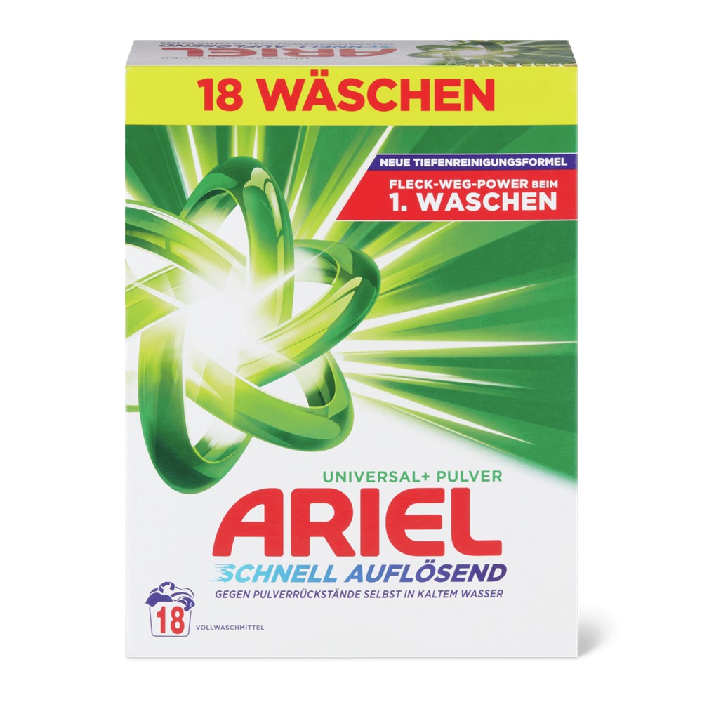 Ariel - Wasmiddel - Poeder - Universal - 18Wb/990g