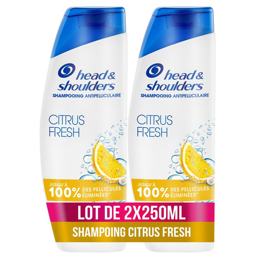 Head & Shoulders - Shampoo - Citrus Fresh - 2x250ml