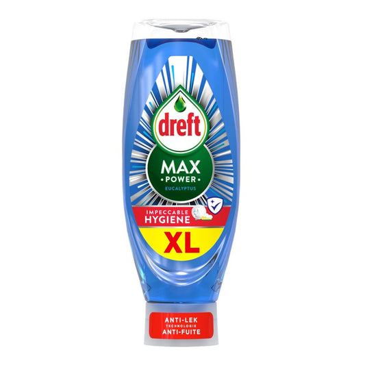 Dreft - Afwasmiddel - Vloeibaar - Max Power Eucalyptus - XL - 730ml
