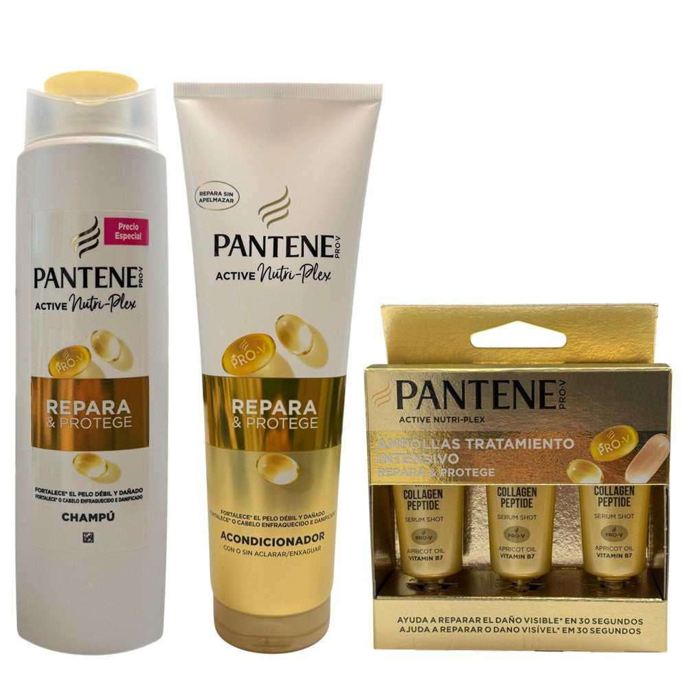 Pantene - Haarverzorging - Gemengde Doos - Shp, Con, Serum - 3 Assortimenten - 11 Stuks