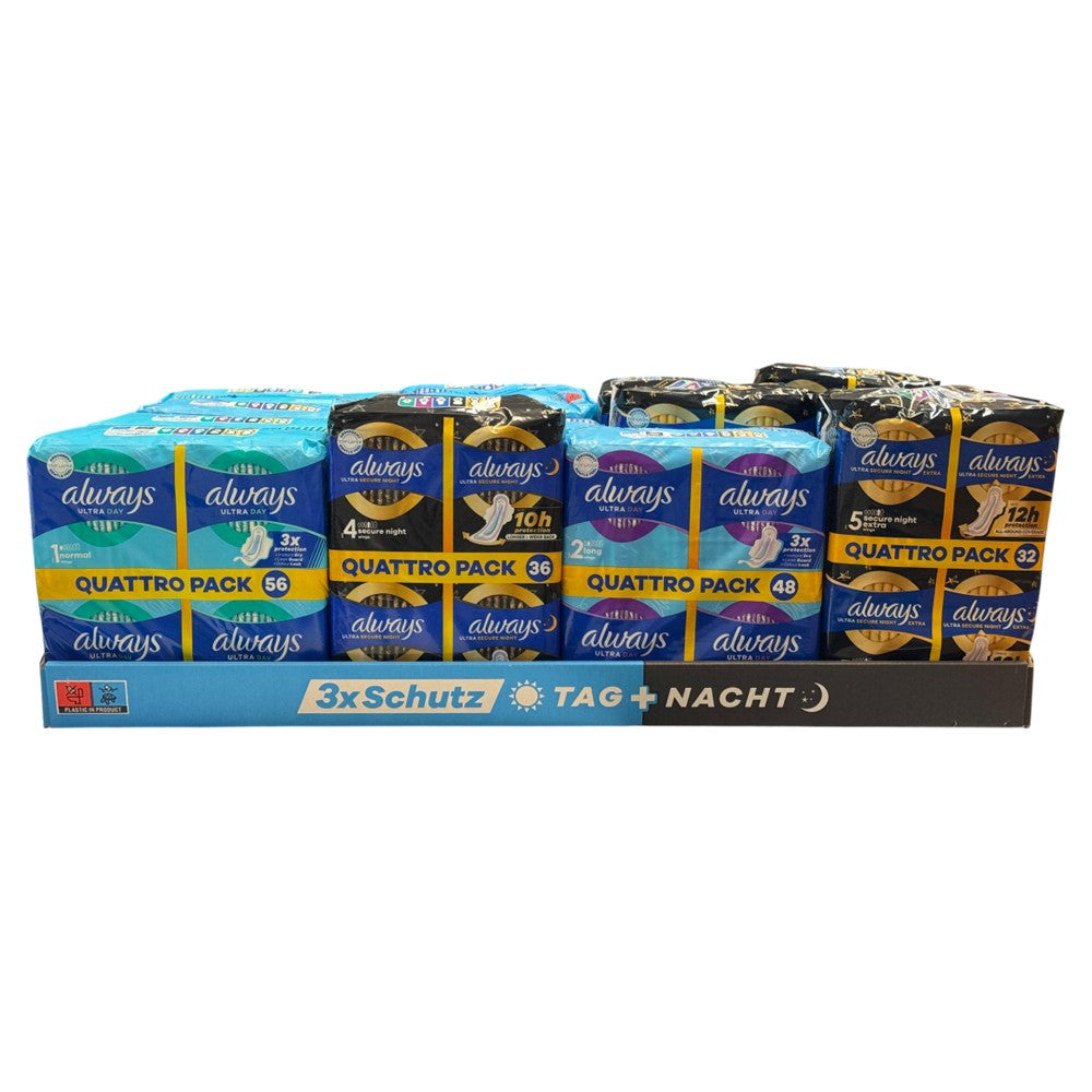 Always - Display - Maandverband - 5 Assortimenten - 13 Stuks