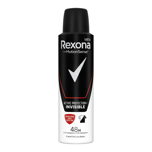 Rexona Men - Motion Sense - Deodorant - Spray - Invisible On Black + White Clothes - 150ml
