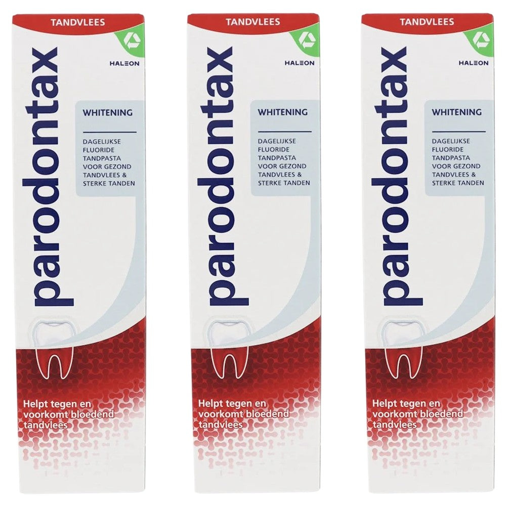 Parodontax - Tandpasta - Whitening - 3x75ml