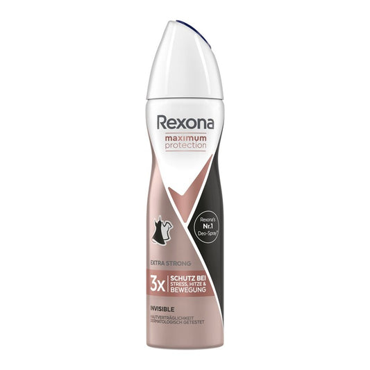 Rexona Maximum Protection - Deodorant - Spray - Invisible Extra Strong - 150ml