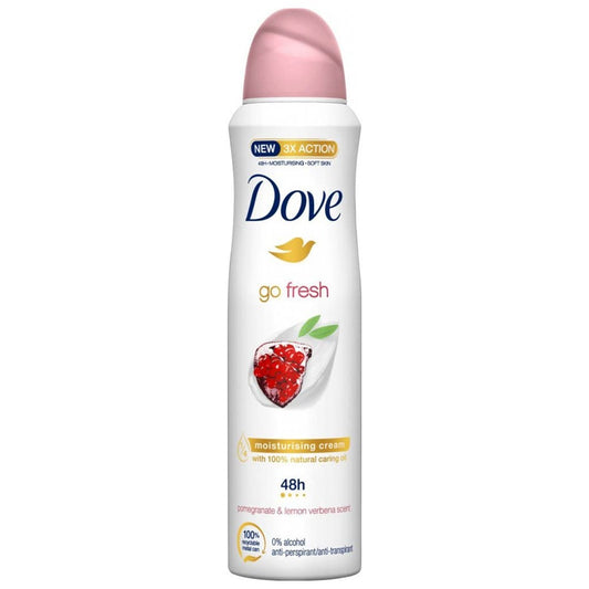 Dove - Deodorant - Spray - Go Fresh  - Pomegranate & Lemon Verbana - 150ml