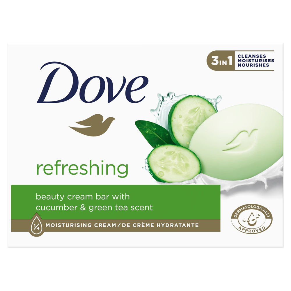 Dove - Zeeptablet - Refreshing - Cucumber & Green Tea Scent - 90g