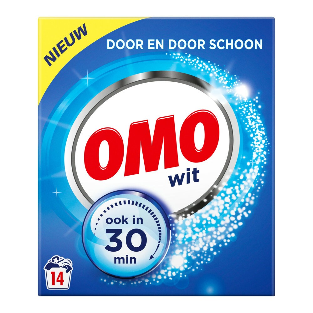 Omo - Wasmiddel - Waspoeder - White - 14Wb/0.798kg