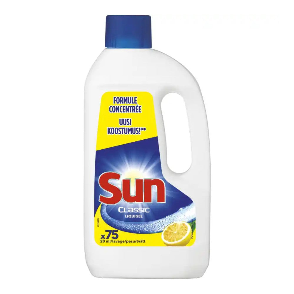 Sun - Wasmiddel - Liquigel - Classic - 75Wb/1500ml