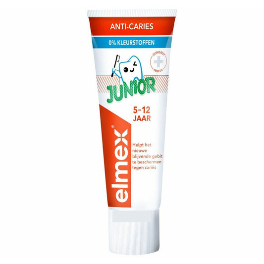 Elmex - Tandpasta - Anti-Caries - Junior - 5-12 jaar - 75ml