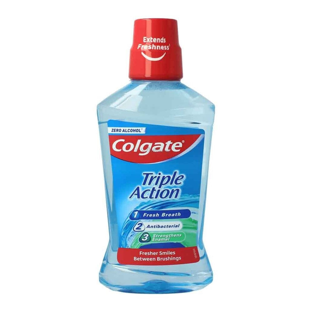 Colgate - Mondwater - Triple Action - Zero Alcohol - 500ml