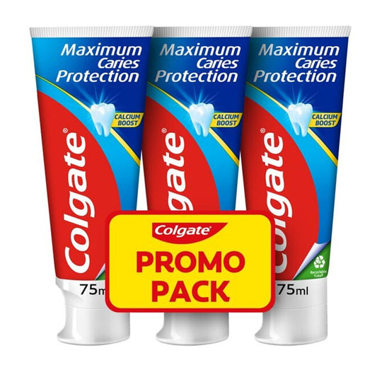Colgate - Tandpasta - Maximum Caries Protection - 3 x 75ml