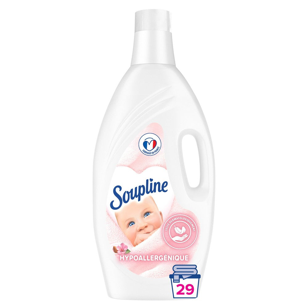 Soupline - Wasverzachter - Vloeibaar - Hypoallergeen - Amandelmelk - 29Wb/1900ml