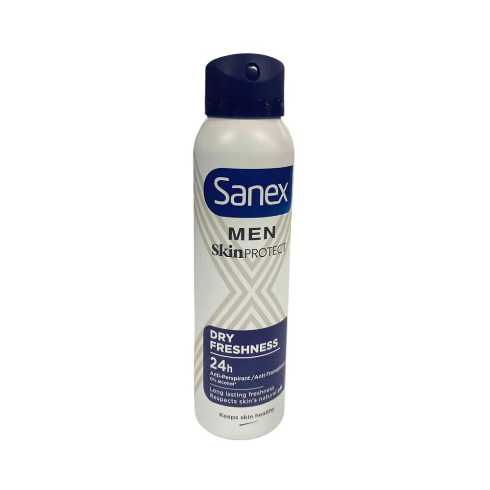Sanex Men - Deodorant - Spray - Skin Protect - Dry Freshness - 150ml
