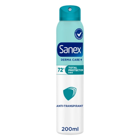 Sanex - Deodorant - Spray - Derma Care - Total Protection - 72h - 200ml
