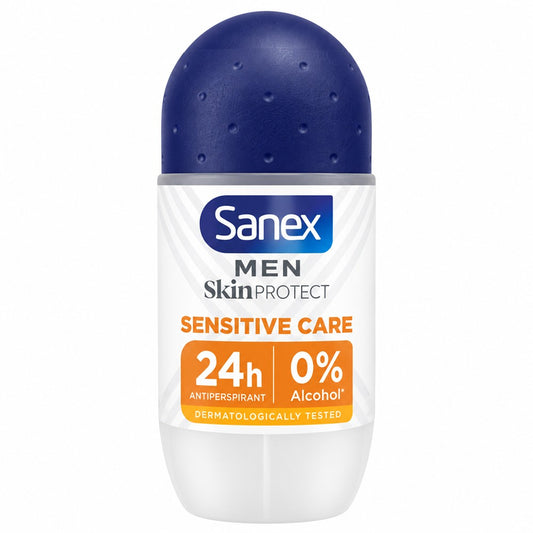 Sanex Men - Deodorant - Roller - Sensitive Care - 24h - 45ml