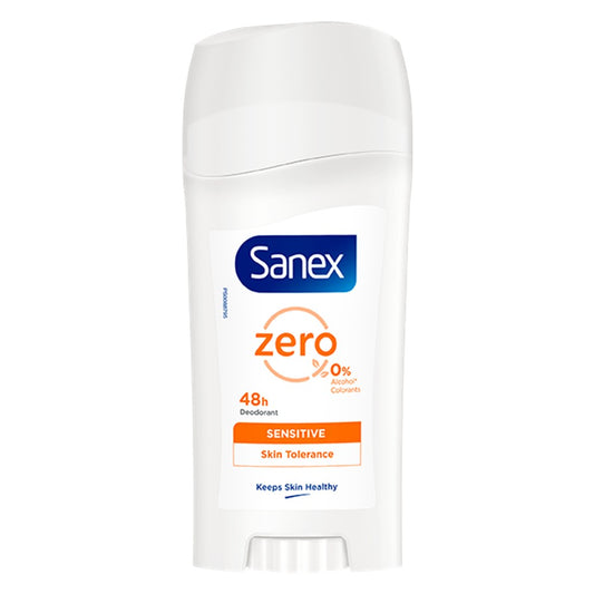 Sanex - Deodorant - Stick - Zero % Sensitive - 65ml