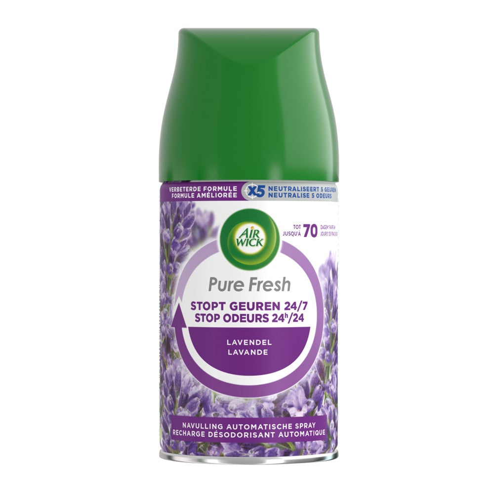 Air Wick - Luchtverfrisser - Navulling - Pure Fresh - Lavender - 250ml