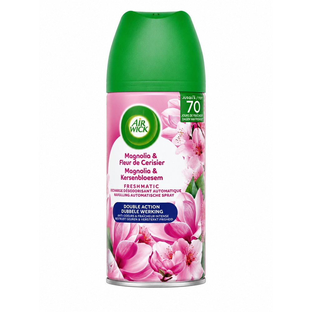 Air Wick - Luchtverfrisser - Navulling - Pure Fresh - Kersenbloesem & Orchidee - 250ml