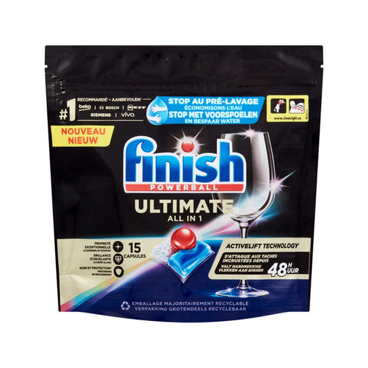 Finish Powerball - Vaatwas - Capsule - Ultimate - All-in 1 - 15Wb/193.5g