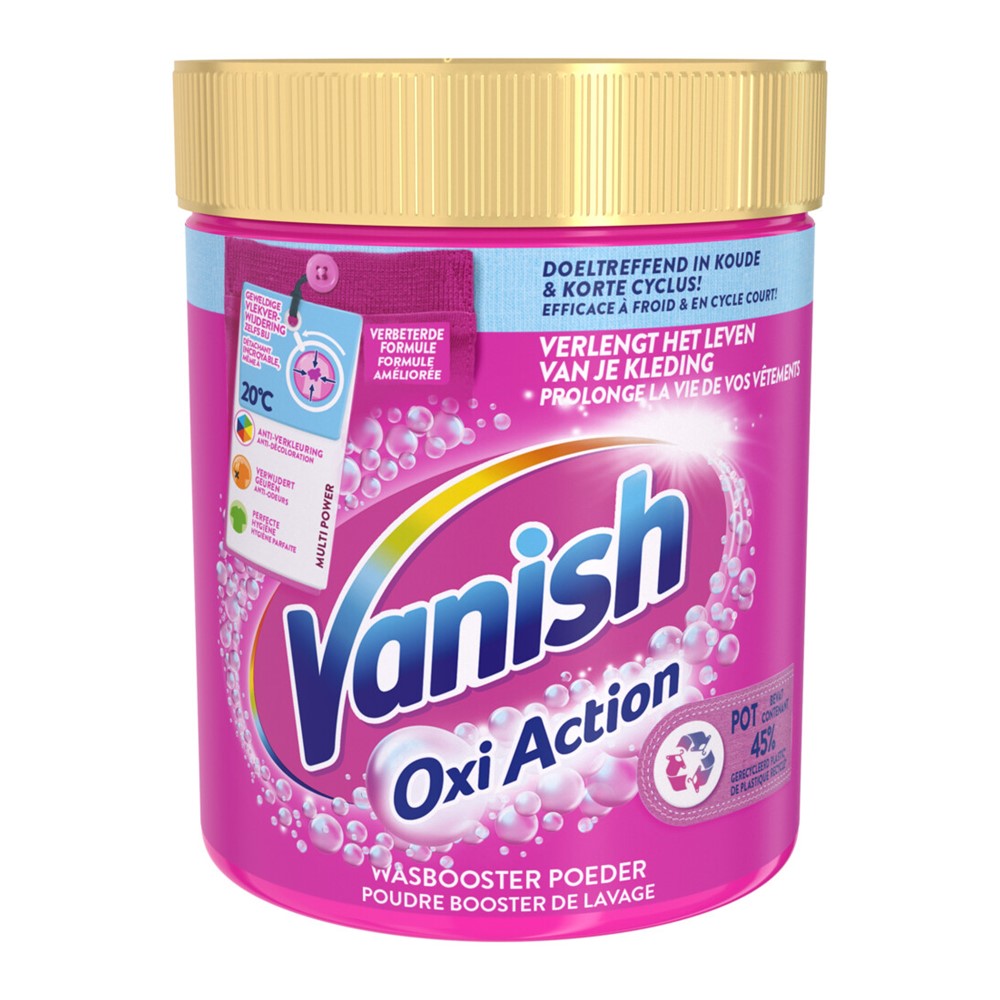 Vanish Oxi Action - Vlekverwijderaar - Poeder - Pink Gold - 530g