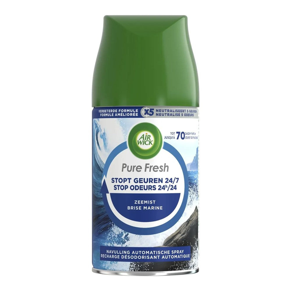 Air Wick - Luchtverfrisser - Navulling - Pure Fresh - Marine Sea - 250ml