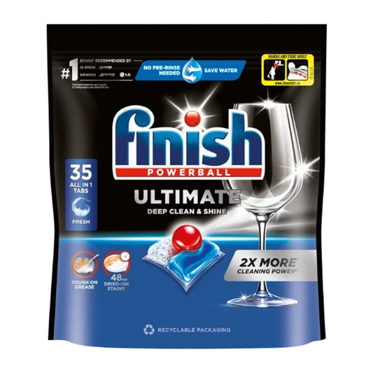Finish Powerball - Vaatwas - Capsule - Ultimate - All-in 1 - Frisse Geur - 35Wb/451.5g