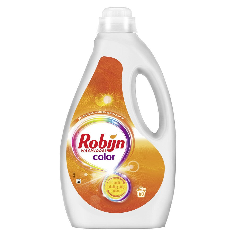 Robijn - Wasmiddel - Vloeibaar - Color - 60Wb/3L
