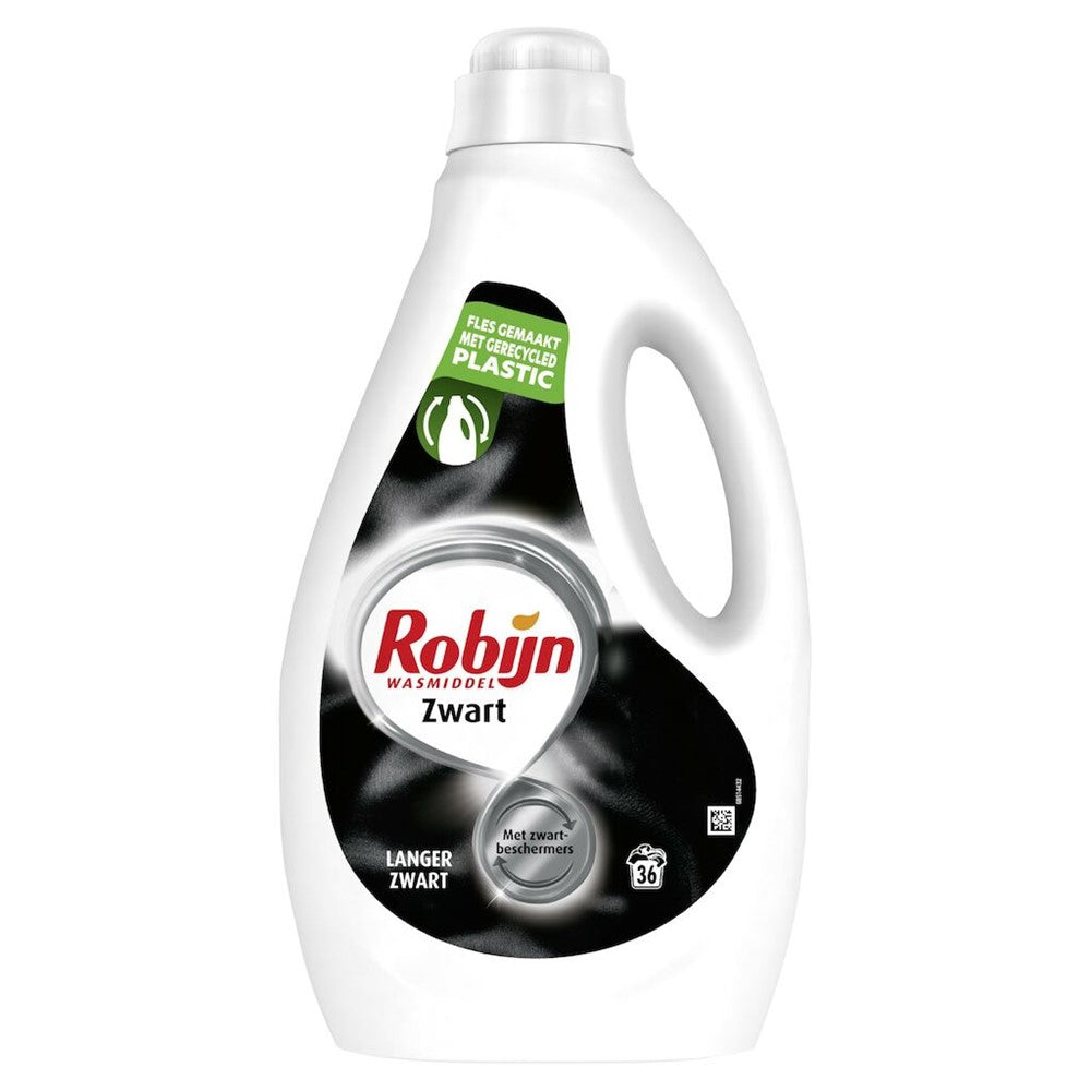 Robijn - Wasmiddel - Vloeibaar - Zwart - 36Wb/1800ml