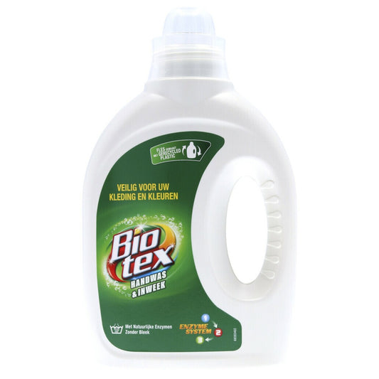 Biotex - Wasmiddel - Vloeibaar - Handwas & Inweek - Zonder Bleek - 750ml