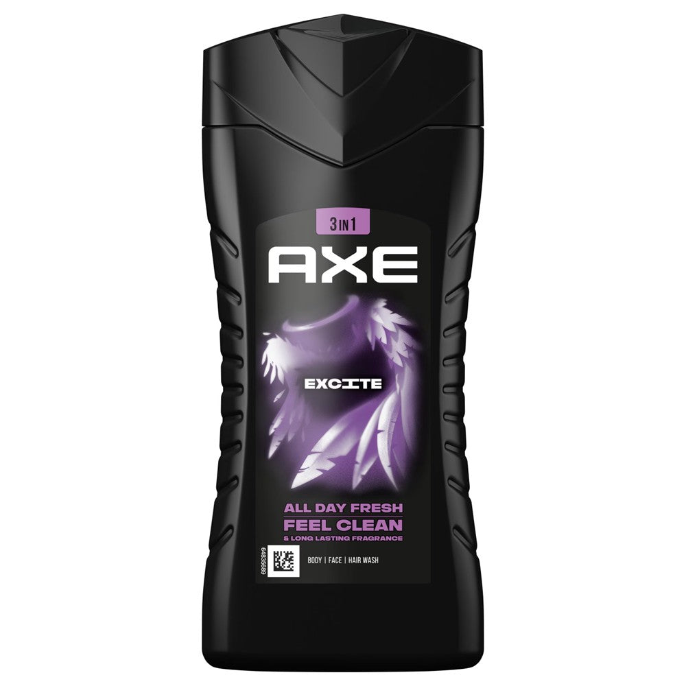 Axe - Douchegel - 3in1 - Excite - 400ml