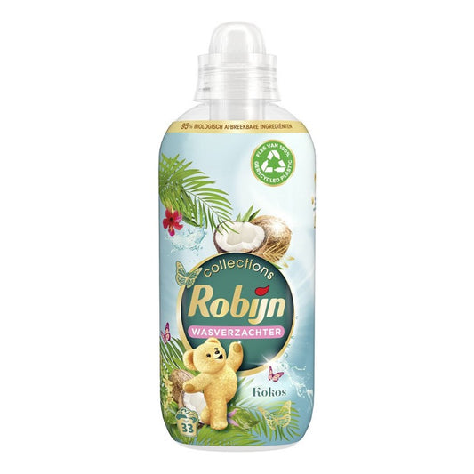 Robijn - Wasverzachter - Vloeibaar - Collections - Kokos - 33Wb/825ml